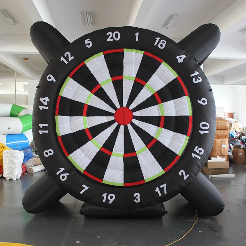 Popular inflatable football dart board fun props target hundred shots