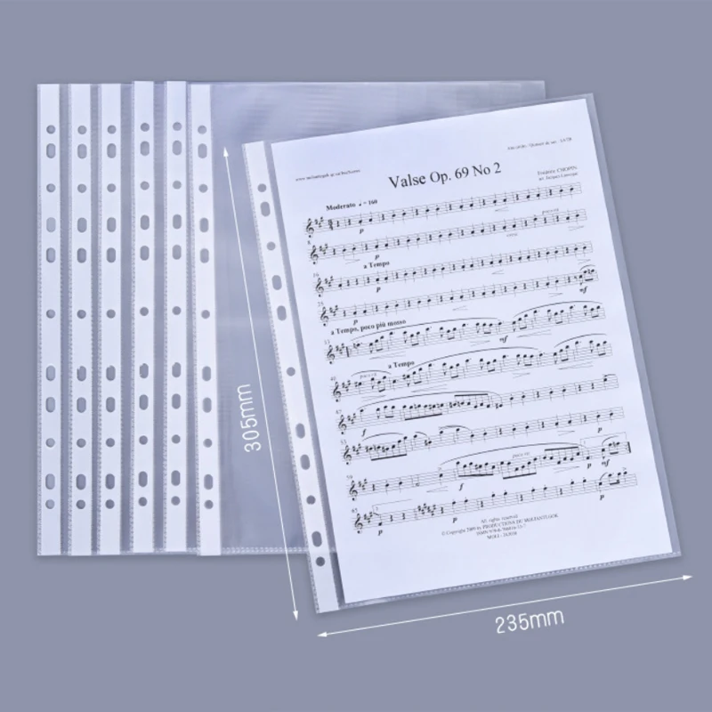 A4 Binder Portable 4-Hole D-Type Folder A4 Plastic Storage Folder Loose-Leaf Storage Box File Bag Student Test Paper Storage Box