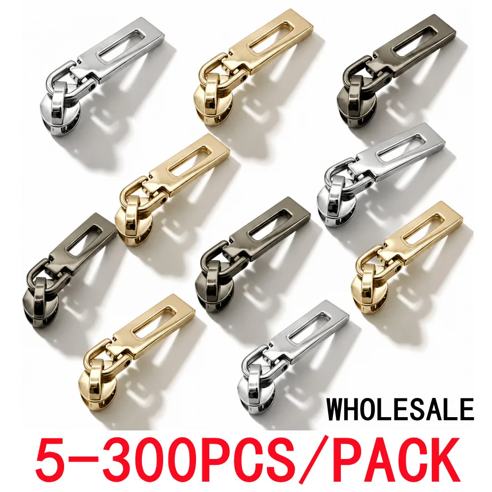 5-300Pcs 3# Nylon Zipper Sliders Jacket Bag Zips Cursor Sewing Closure Ziper Puller Clothes Replacement Zippers WHOLESALE