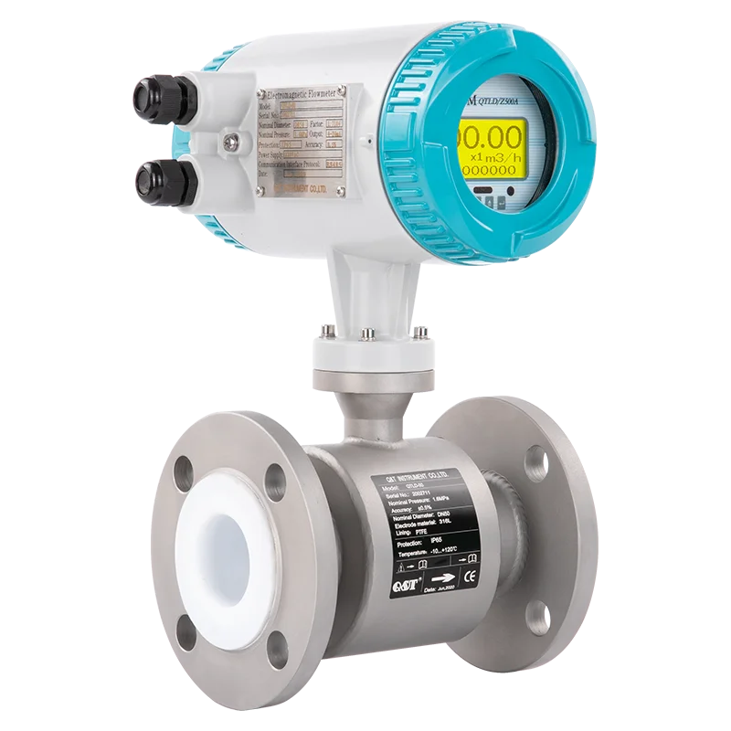 

Slurry And Effluent Plant Magnetic Flowmeter RS485 Relay Water Electromagnetic Flow Meter
