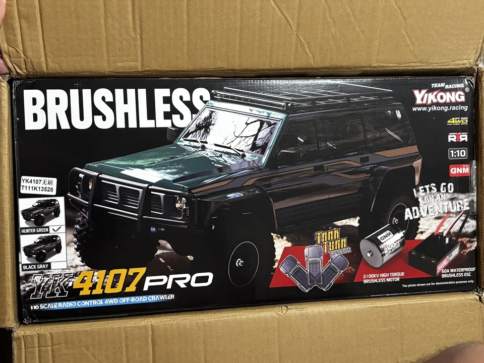 Yikong Yk4107pro Yk4107 1:10 Rc Car 4WD Brush/Brushless Remote