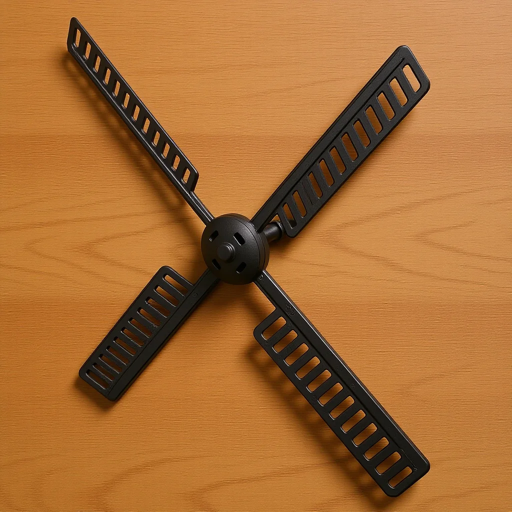 

1Set Solar Windmill Lighthouse Parts Weatherproof Stable Plastic Outdoor Garden Decoration Windmill Leaf Supplies