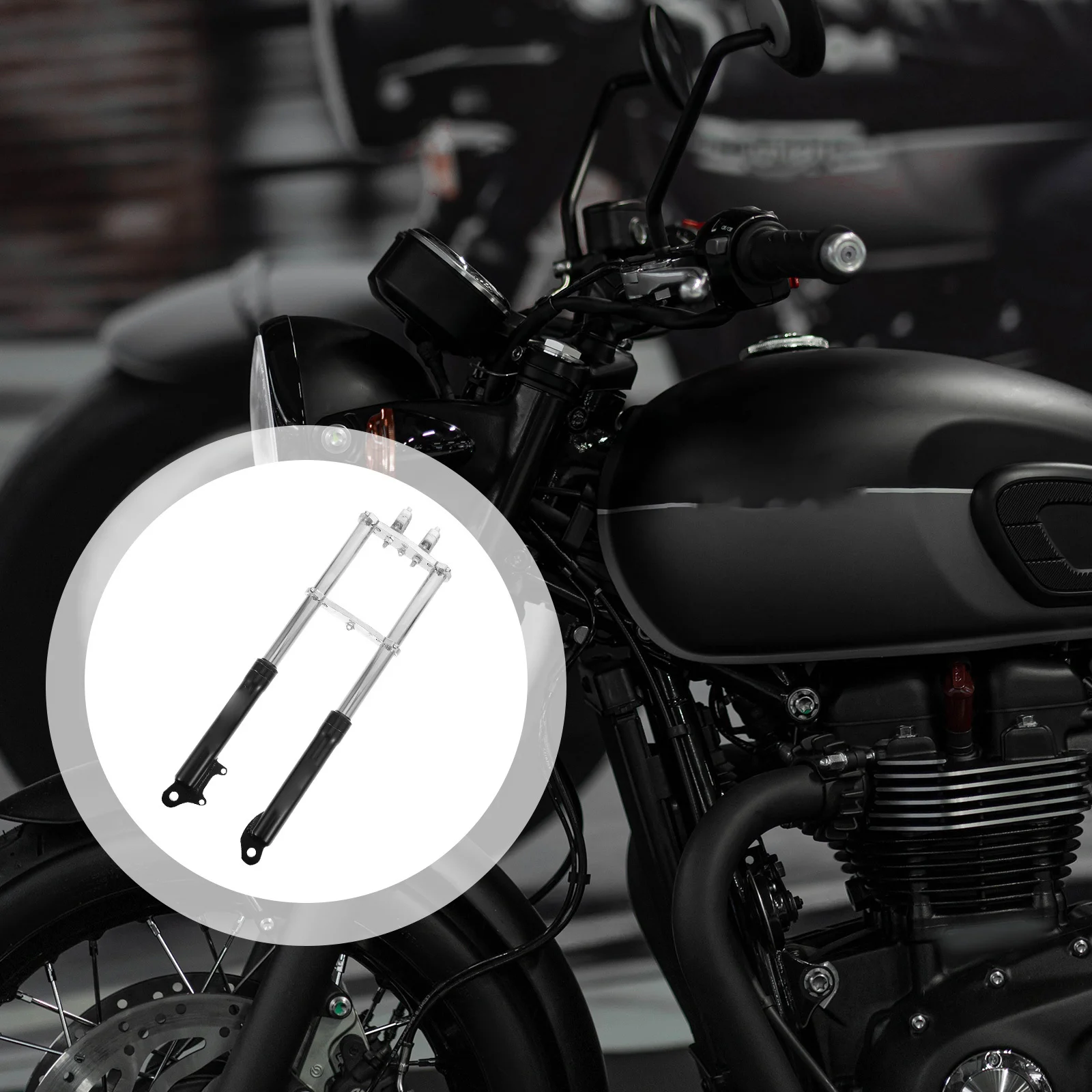 

Front Suspension Fork For Dirt Bike Premium Shock-Absorption Replacement Part Durable Off-Road Motorcycle Front Fork