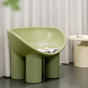 Poly Poly Poly Polair für Wohnzimmer, modernes Sofa, nordische Stühle, Lounge, Halle, faul, entspannen, Designer, Luxus -Chaise, Housewood 12 Hauptverkaufsofa entspannen - №10