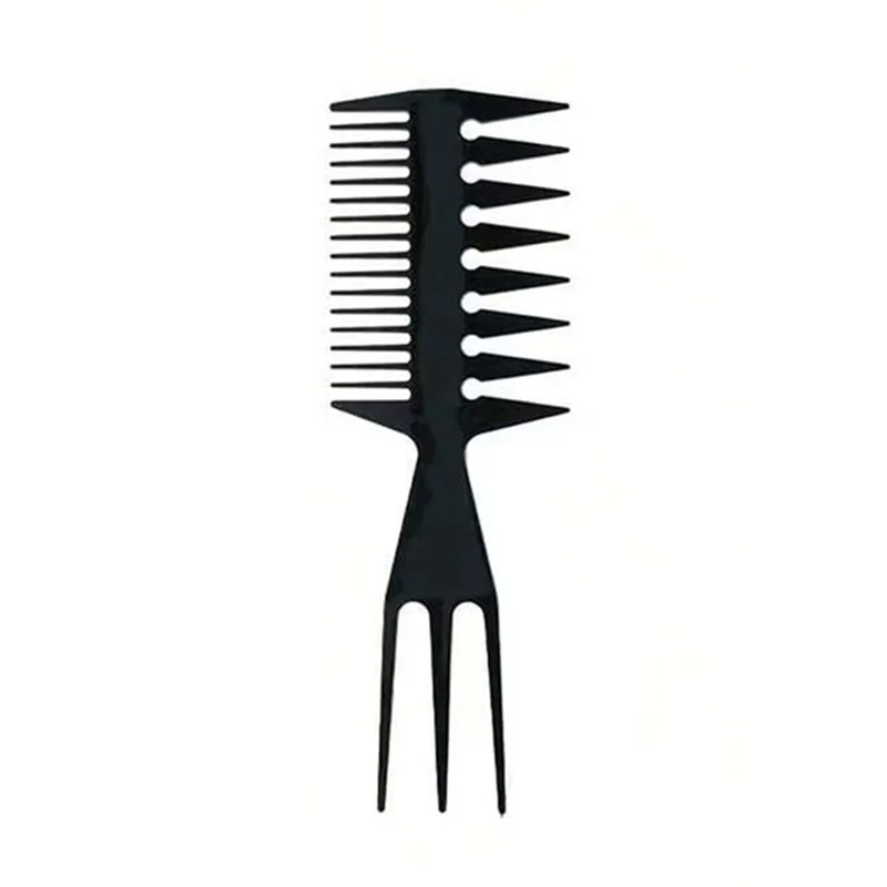 Salon-Styling-Kamm-Set, Haarkamm mit Fischgrätenmuster, Entwirrbürste, ergonomisches, rutschfestes Design für alle Haartypen, geeignet für nasses und trockenes Haar, für den Heimgebrauch und auf Reisen. – Detail 8