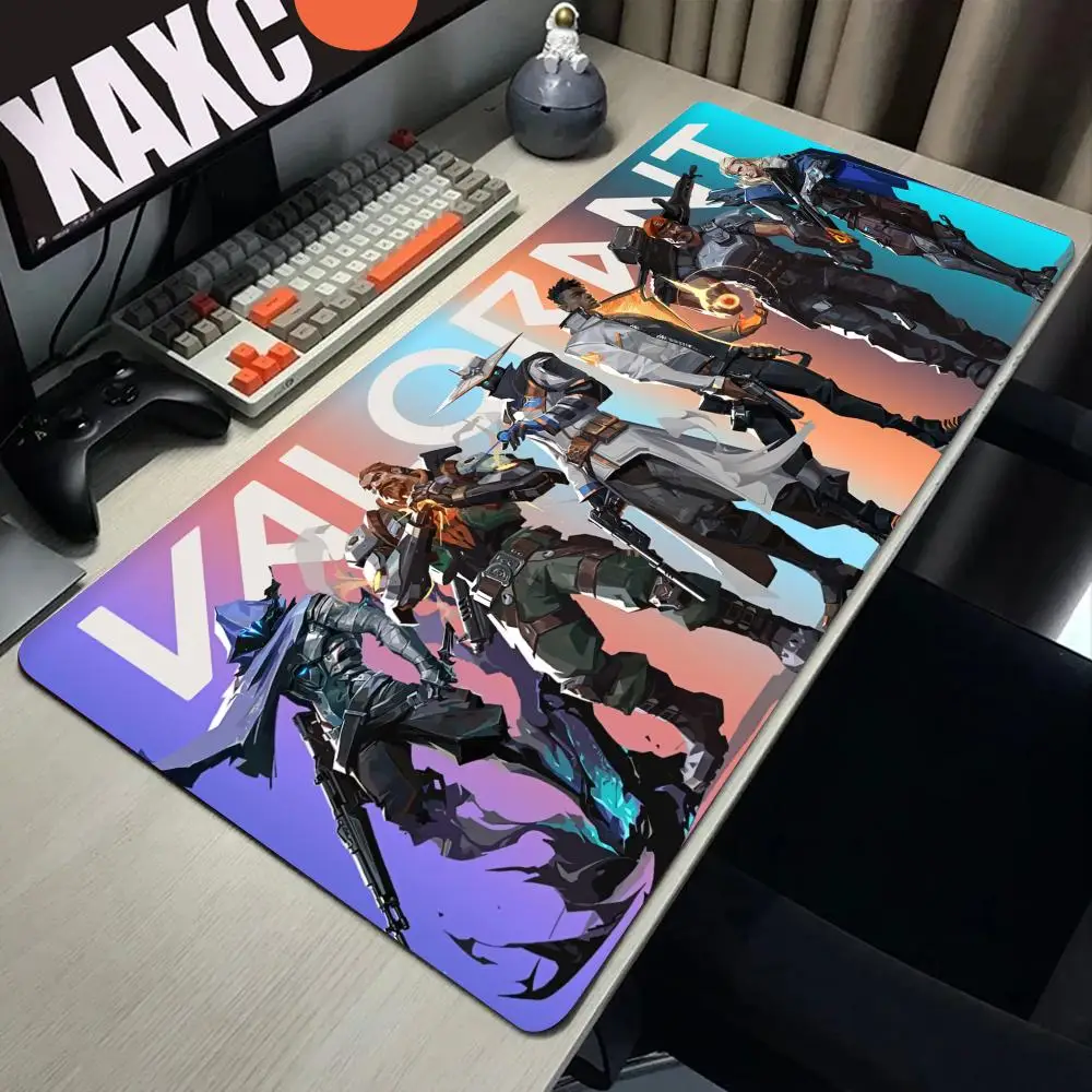 

Gaming Valorant Mouse Pads Computer Pad Gamer Girl Desk Xxl PC Cabinet Carpet Kawaii Gamers Accessories Keyboard Hot Mausepad XL