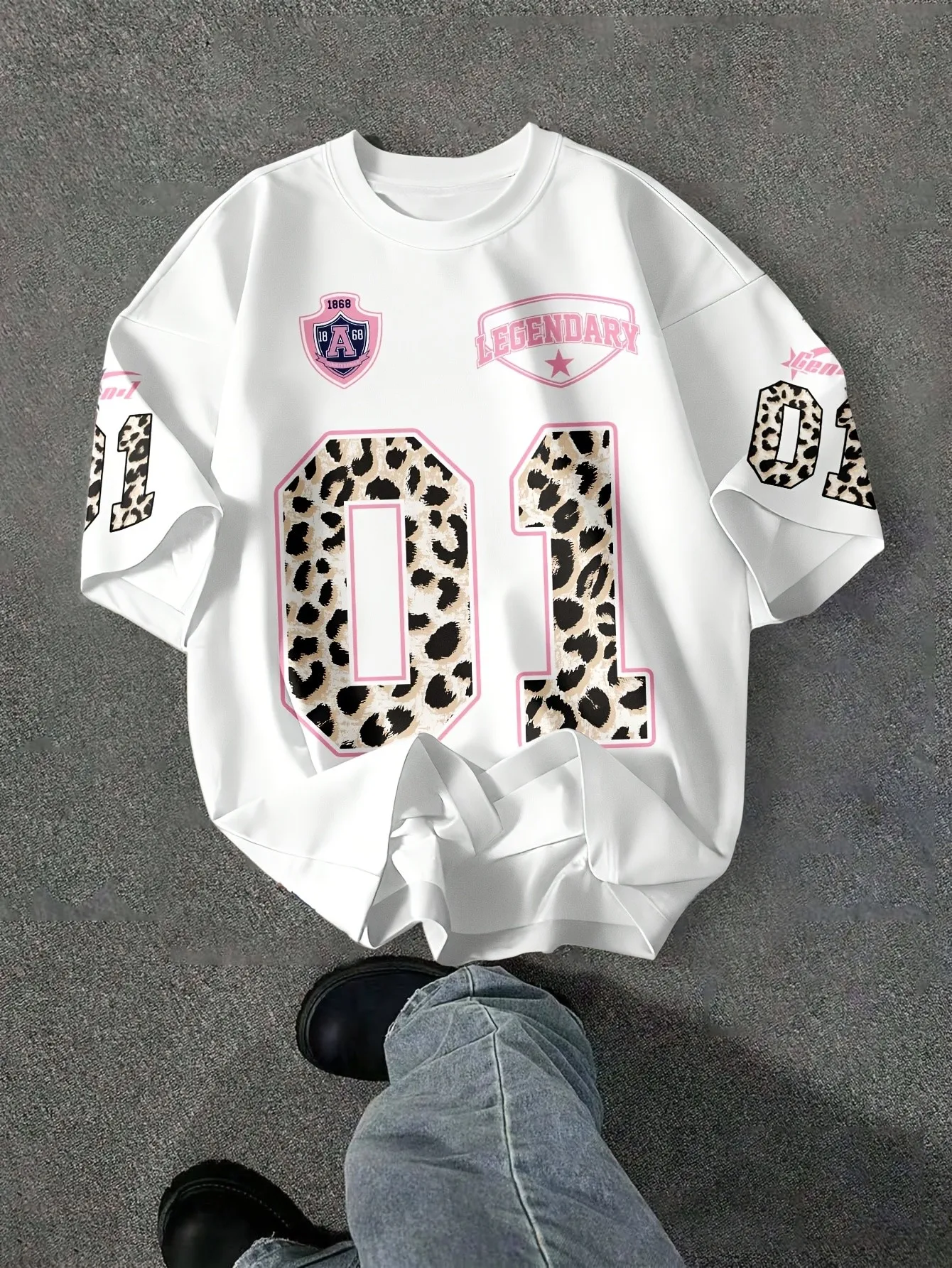 2026 Summer New European and American Style Sports Fashion Casual Comfortable Versatile 3D Digital Printing Women's T-shirt