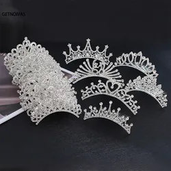 Rhinestone Crystal Hair Comb Crowns For Women Queen Headbands Princess Wedding Hair Accessories Bridal Headdress Wedding Jewelry