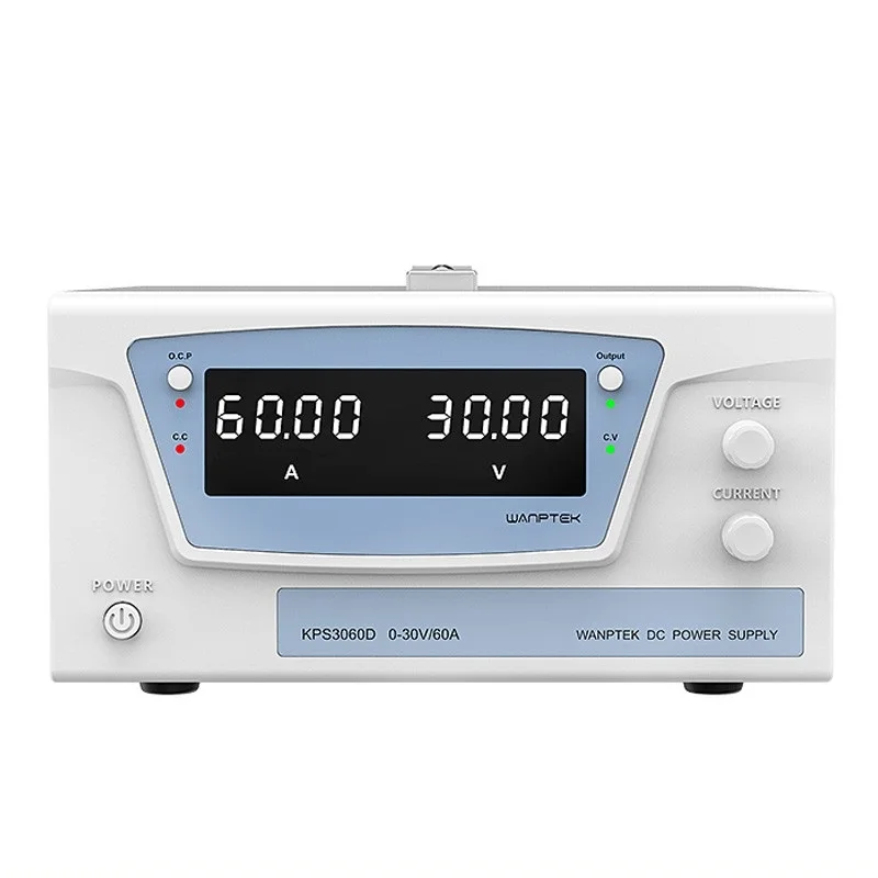 

KPS3060D High Precision High Power Adjustable LED Display Switching DC Power Supply 220V 0-30V/0-60A For Laboratory And Teaching