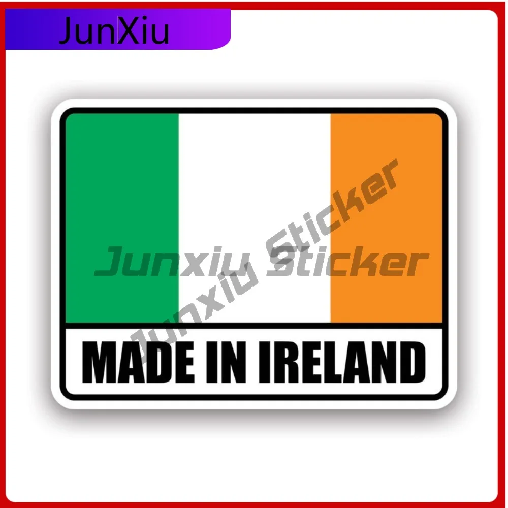 

Made In Ireland Scratch Resistant Fade Resistant Vintage For Truck Rear Windshield Car Window Easy To Remove Self Adhesive Decor