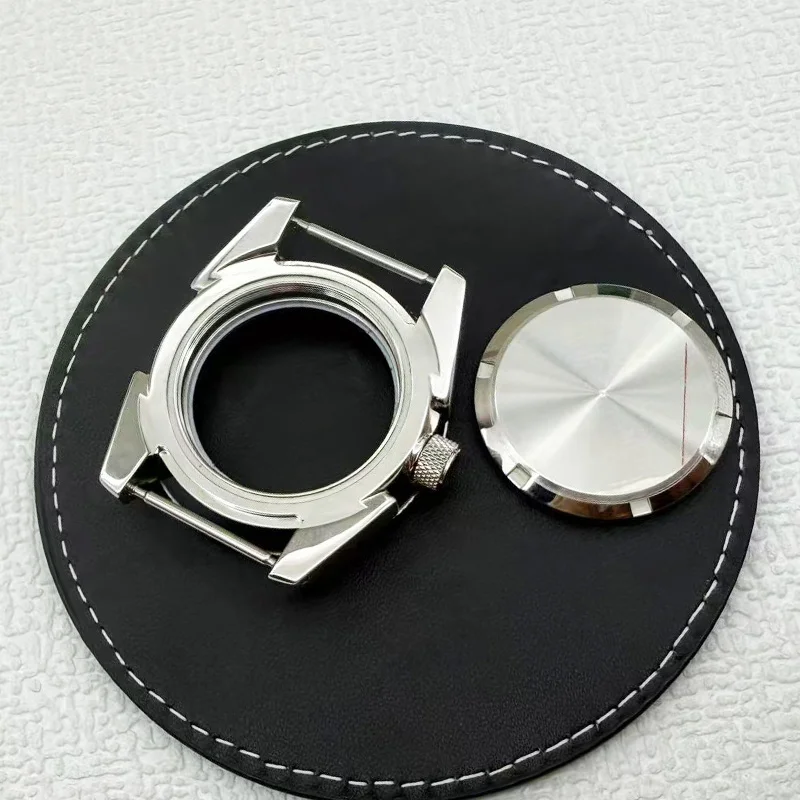 Samurai King Watch Case Fit For NH35 NH36 7S26 Automatic Movement Sapphire crystal Glass Samurai Cases Install a 40*31.5mm Bezel