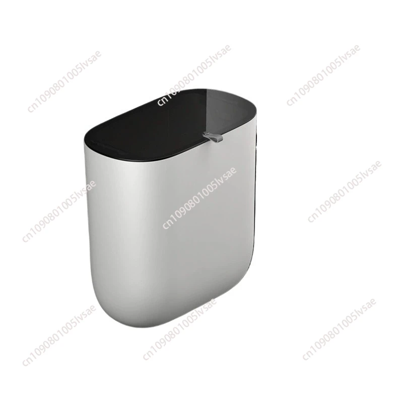 

Self-adhesive Hook Floor Stand Trash Can for Kitchen, Home Waste Bin, Bathroom Recycling Garbage Dustbin, Cleaning Tools