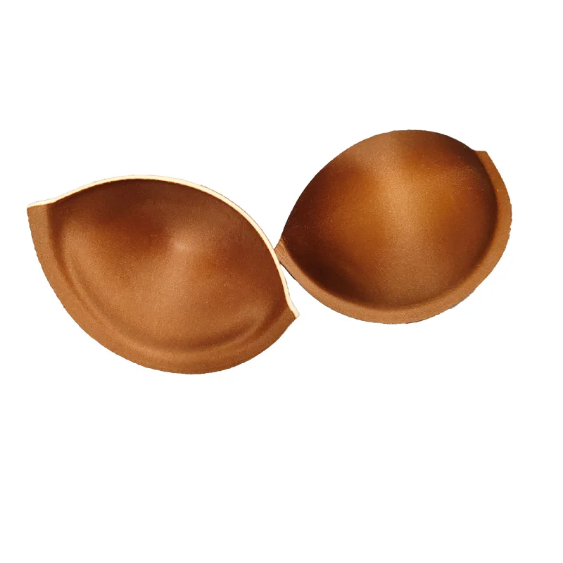 10Pairs Coffee Color Wedding Evening Dress Dedicated 2.8cm Thickened Hardened Bra Underwear Swimsuit Sponge Chest Pad