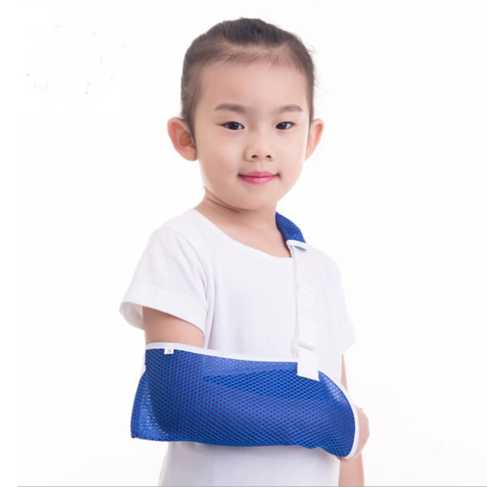 Kids Shoulder Braces Sling Arm Supports for Broken Arm and Shoulder Injuries, Adjustable Pediatric Cuff Support Wraps
