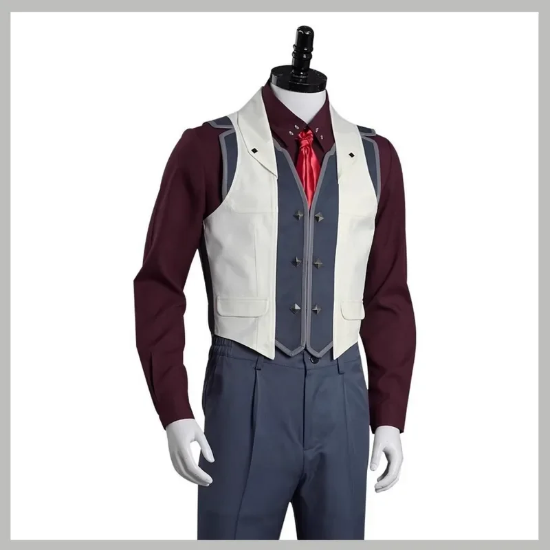 FC6Game LOL غامض تمويه فيكتور تأثيري حلي آلة هيرالد ميتال فورتشن كوكي شعر مستعار قميص سترة موحدة رجل امرأة Par@FC8!