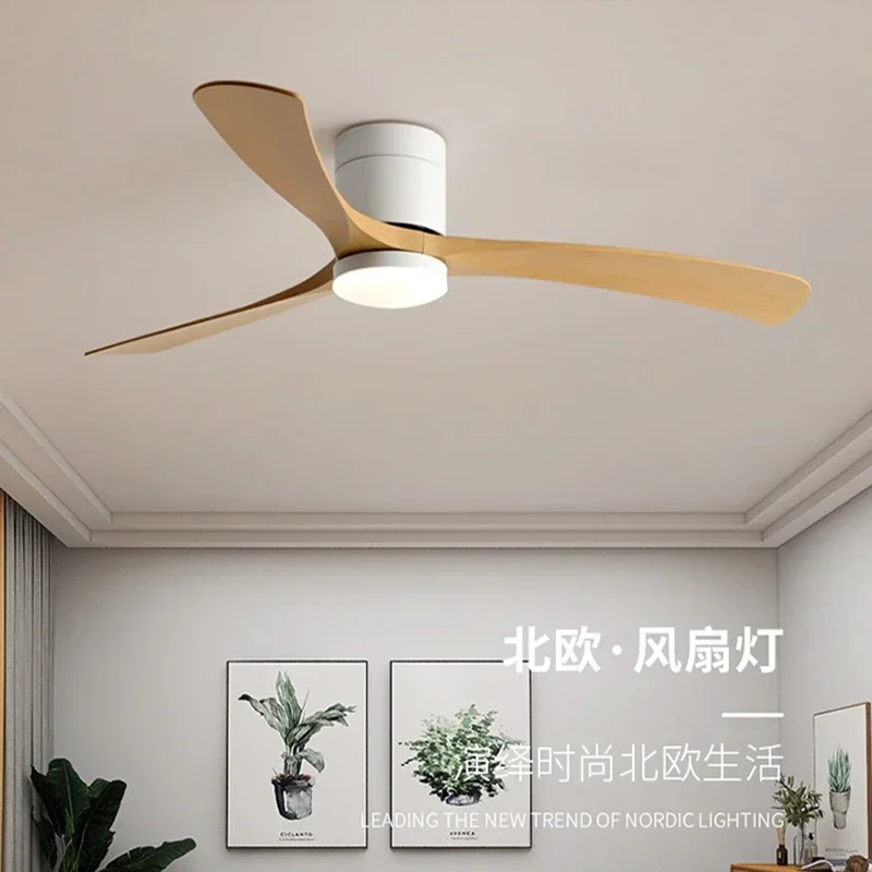 38Inch Low Floor Fan Lights Room Restaurant Modern Simplicity DC Remote Control Indoor Ceiling Fan 220V Electric Fans