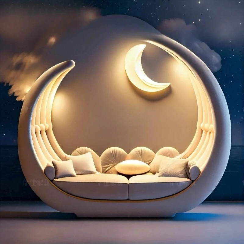 Canapé créatif simple double