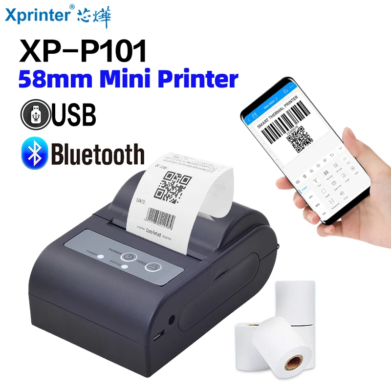 Modell Name: XP-101 – Der ideale mobile Drucker für zu Hause und unterwegs