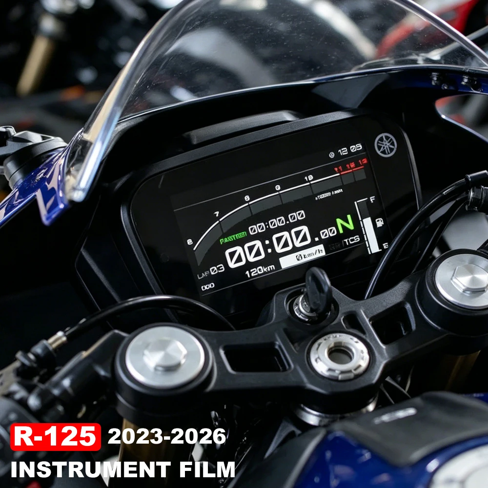 MT-125 YZF-R125 2023-2026 Motorcycle Cluster Scratch Dashboard Protection Instrument Film Screen For Yamaha MT 125 YZF R125