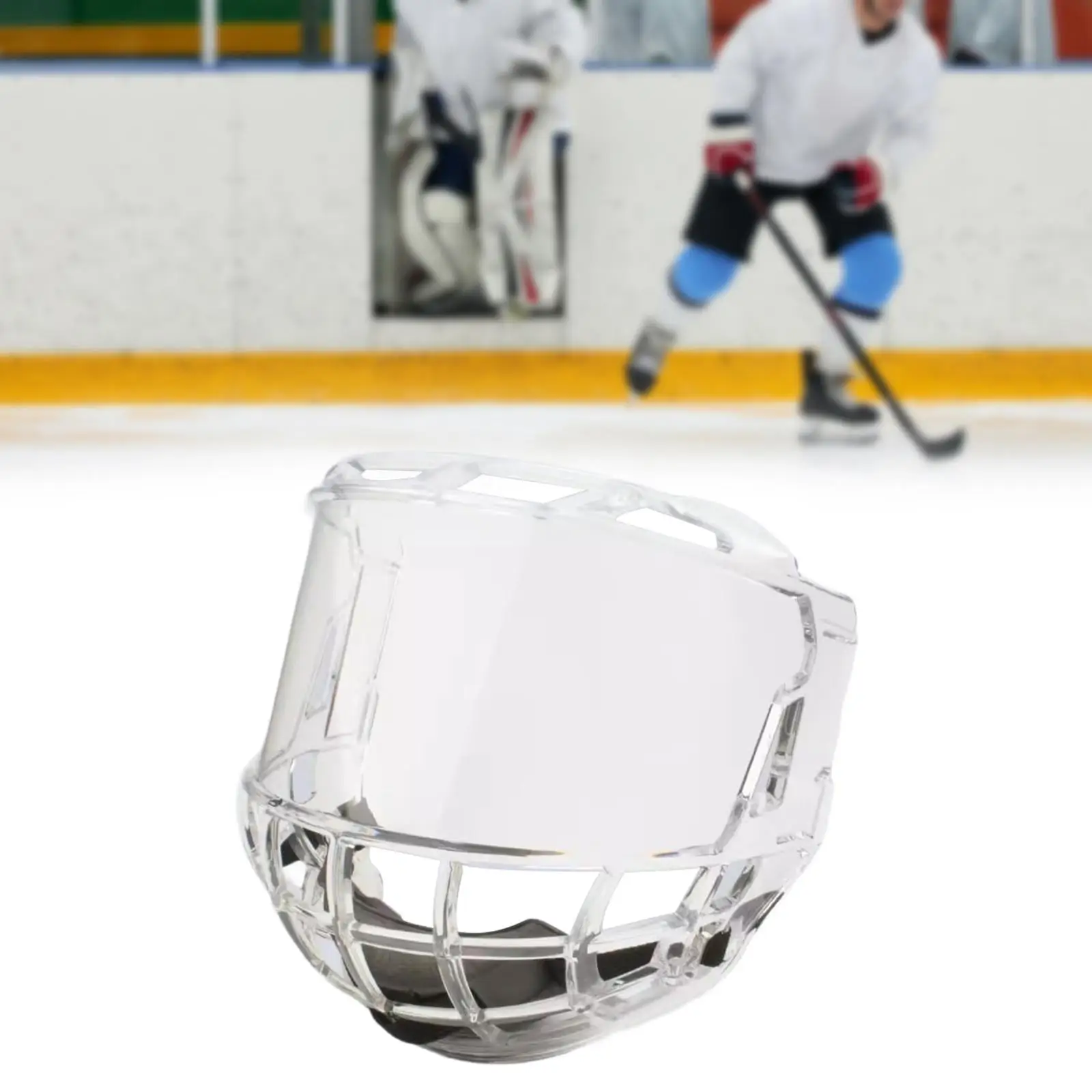 

Ice Hockey Visor Shield Combo Protective Equipment Dryland Hockey Match Training Practice Face Shield Protector for Women Men