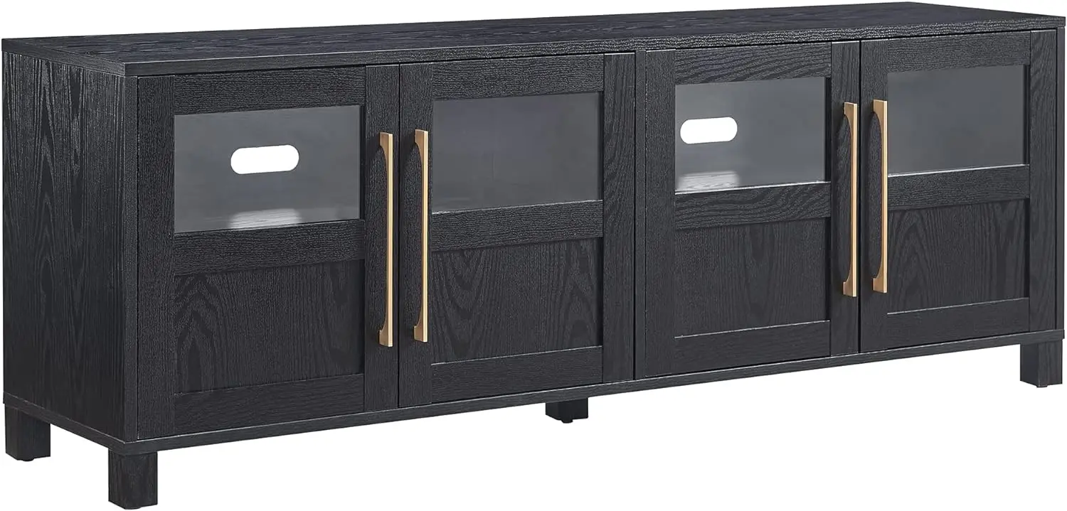 

XCYHenn&Hart Holbrook TV Television-Stands, 68" Wide, Black Grain