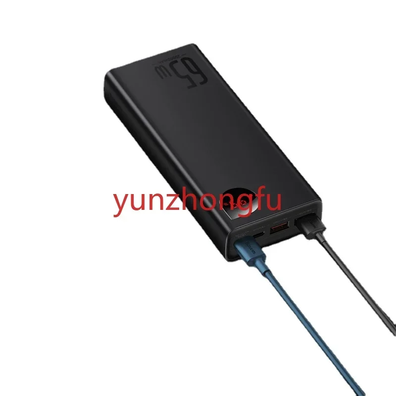 20000mAh 65W Metal Digital Display Portable Quick Power Bank For Baseus
