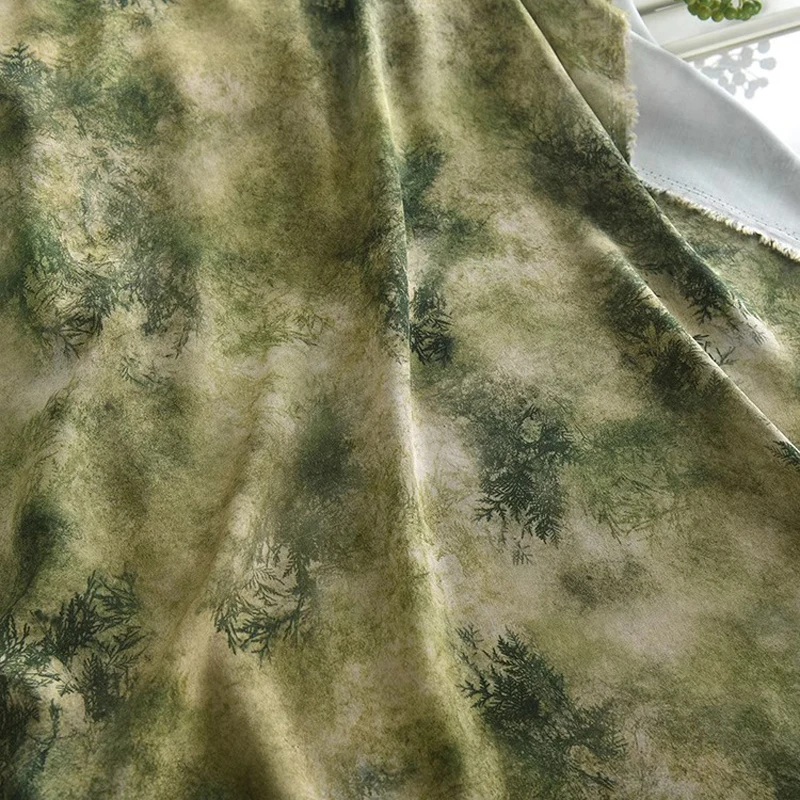 145CM Wide 200G/M 100% Rayon Fabric,for Summer Dress Cheongsa Blouse,Soft, Skin-friendly and Smooth Fabric R443