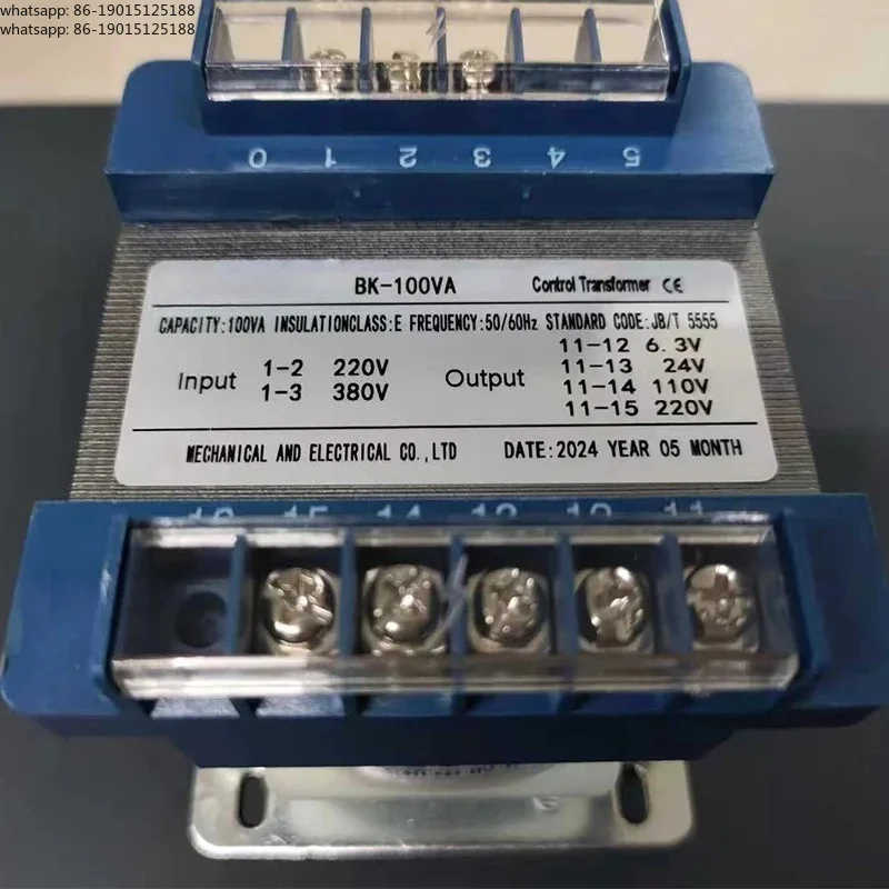 Export high-quality products  BK-100VA control transformer input 380V 220V output 220V 110V 36V 24V 12V 6V