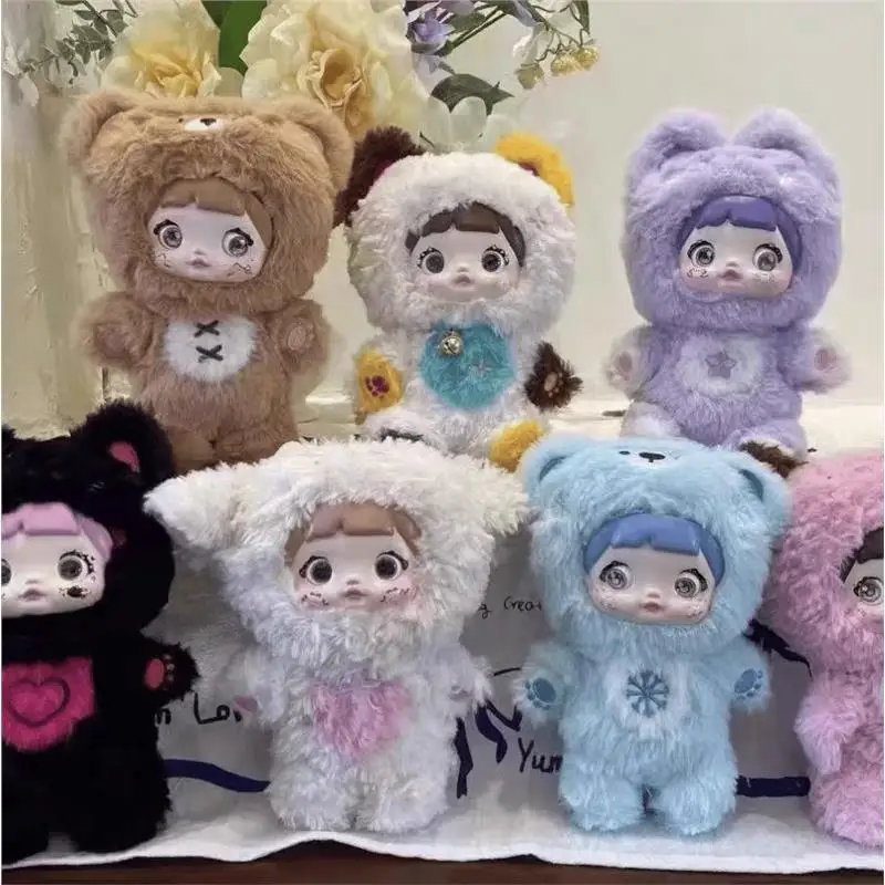 

2025 Genuine Nommi Cute Non-closing Plush Blind Box Hand-made Cute Doll Cartoon Character Toy Kawaii Gift Ornaments Doll Gift