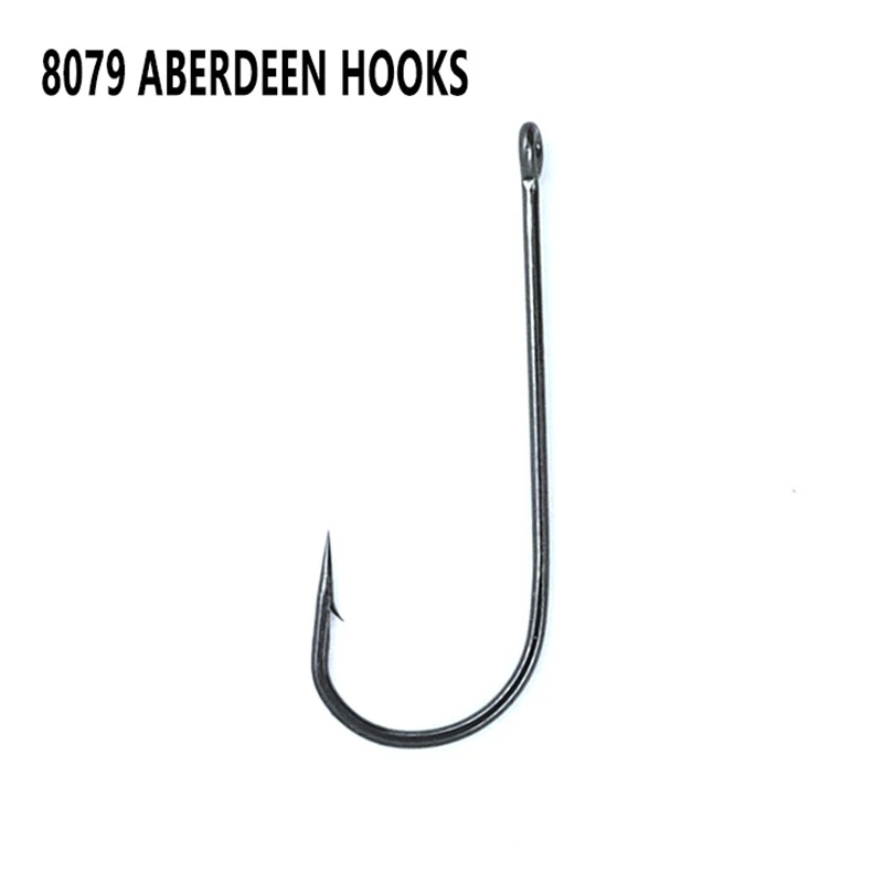 

High Carbon Steel 8079 BLN ABERDEEN HOOK Thickened Aberdeen Sea Fishing Hook Barbed Bulk Sea Fishing Hooks Wholesale