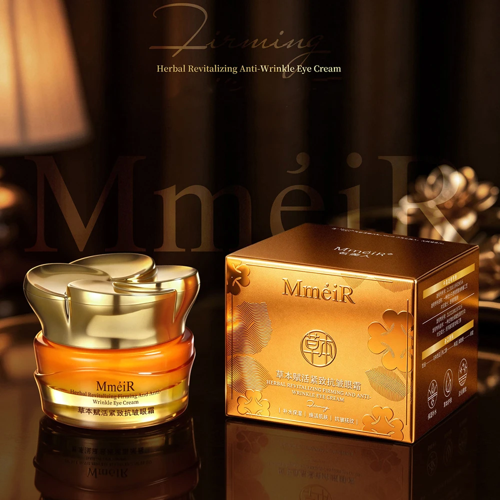 Herbal Activating Firming Eye Cream Eyes Care Reduce Fine Lines Skincare Moisturizing Improve Eye Bags Swelling Dark Circles