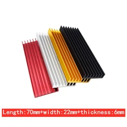 For M.2 Hard Disk Heatsink Aluminum Heat Dissipation Cooling Radiator Thermal Cooling Pad for NVME M2 2280 SSD Cooler 1