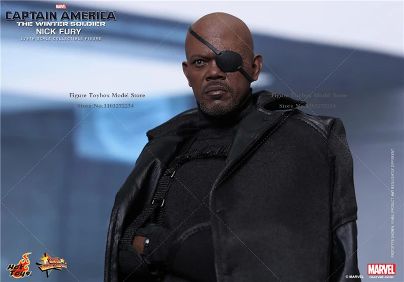 HotToys HT MMS315 1/6 Nick Fury Collectible Figure Captain America：The Winter Soldier Marvel Movie Super Hero 12