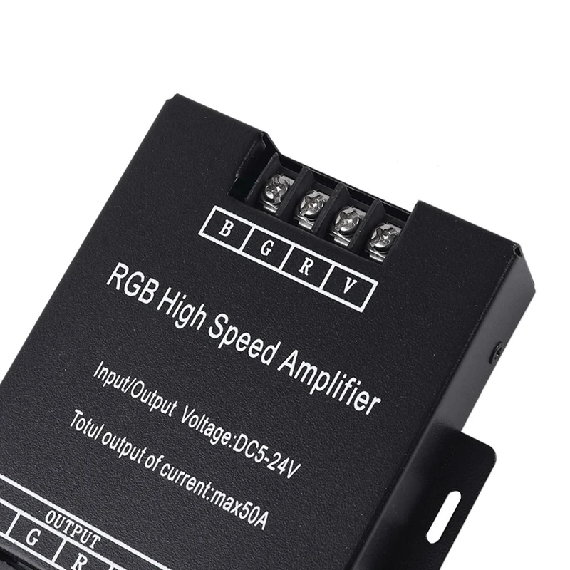 3X LED 30A 50A 400W RGB High Speed Alplifier LED Single Color Amplifier Repeater For Light Strip