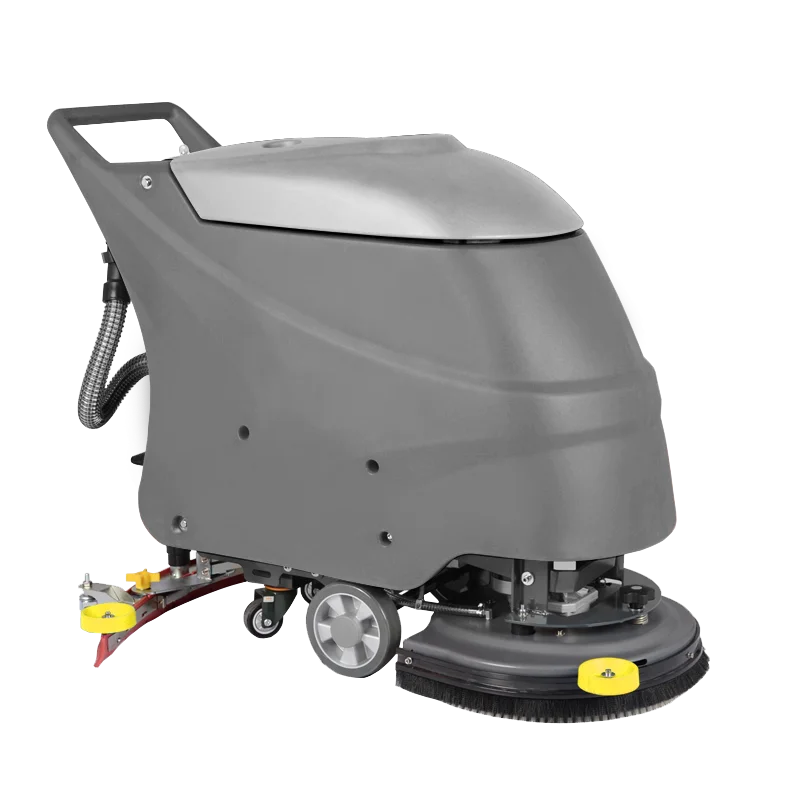 CE Hot Sale Commercial Walk Behind Floor Cleaning Scrubbing Machine Factory Price Wireless Battery Power Operate Floor Scrubber