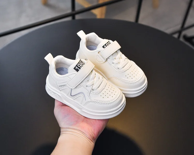 2026 Kinder-Sneaker: Modisches Design, Weiß, Rutschfest, Freizeitschuhe für Jungen und Mädchen, Atmungsaktive Turnschuhe, Kleinkinder-Outdoor-Schuhe – Detail 14