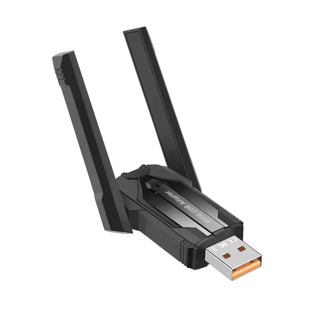WiFi 6 AX900 Network Card Bluetooth 5.4 USB WiFi Adapter 2.4G&5GHz Wi-Fi Receive USB For PC/Laptop Win10/11 Driver Free