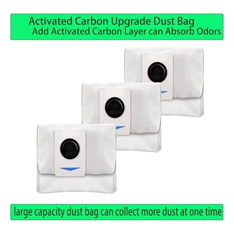 

A20M Parts Accessories For Ecovacs DEEBO T20 T10 X1 OMNI Turbo Series Robot Vacuum Main Brush Mop Pad Dust Bag Accessories