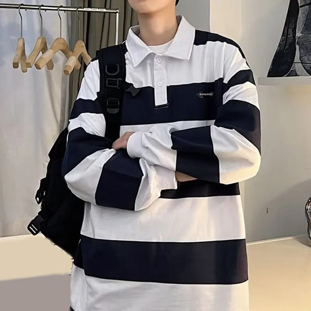 

2XL повседневный топ с длинными рукавами, повседневные весенне-осенние топы для мужчин, осенний стиль, новый сорт, полиэфирная ткань