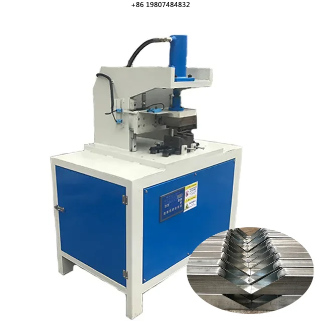 Machine Speed 30-60times/min Cnc Turret Punching Machine Single Head 90 Degree Angle Steel Pipe Beveling Cutting