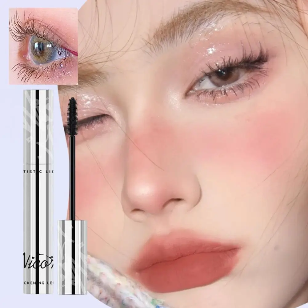 Zwart Bruin Mascara 3d Verlengt Wimpers Extra Volume Waterdichte Natuurlijke Wimpers Vrouwelijke Make-Up Koreaanse Cosmetica