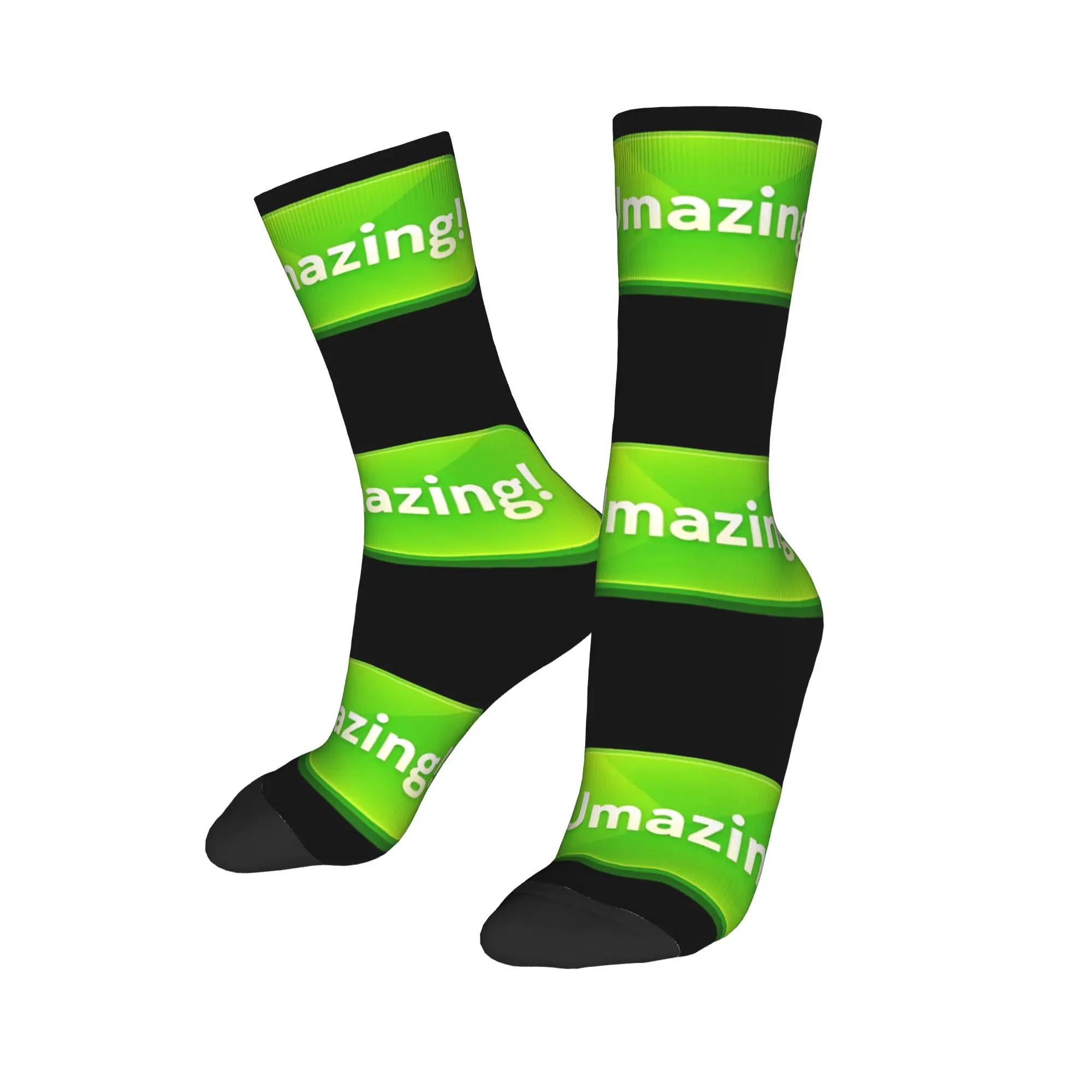 

Autumn Winter Casual Women Men Umazing! Uma Musume Socks Sweat Absorbing Middle Tube Socks