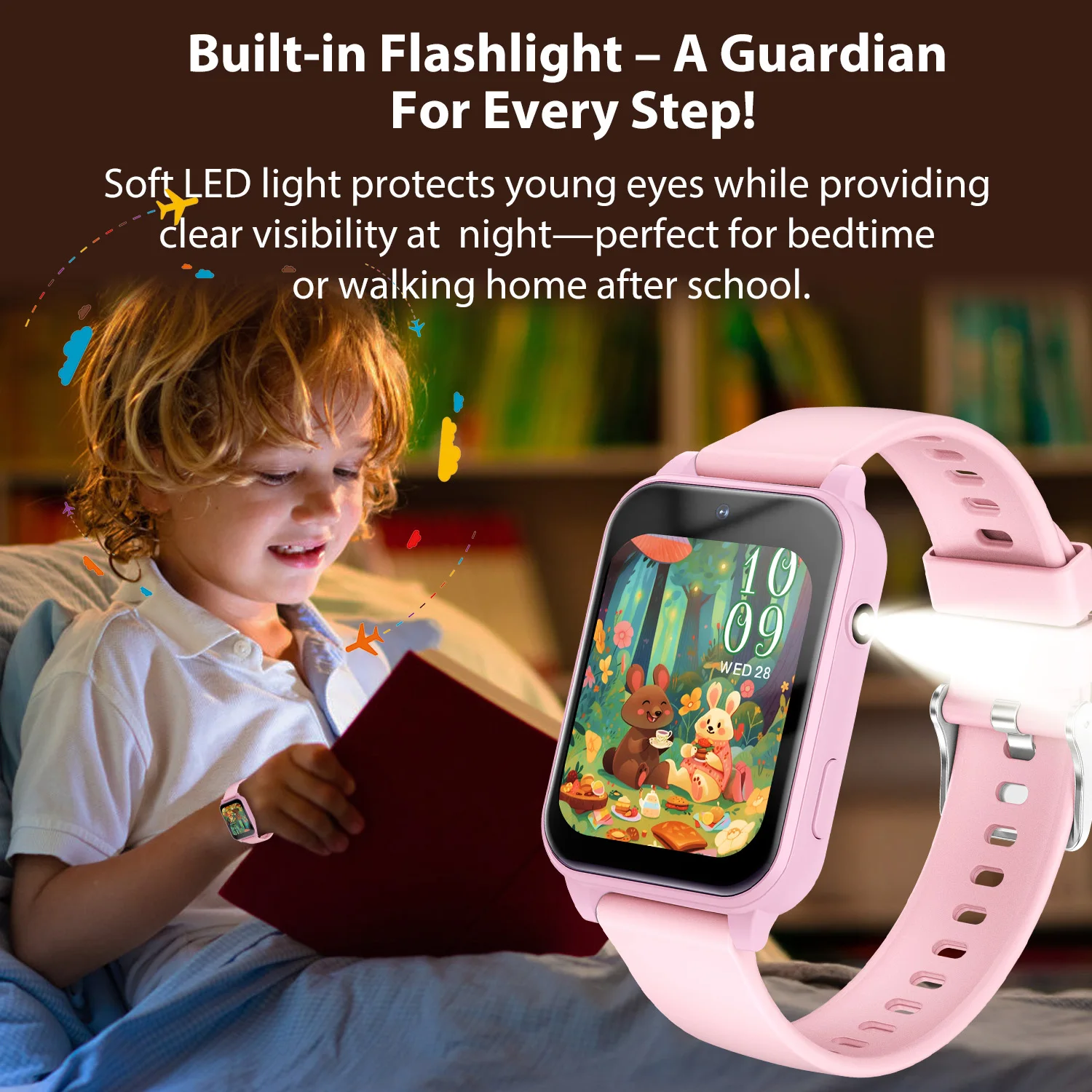 Inteligentny zegarek dla dziec – Smartwatch Watches For Kid Boy Waterproof recenzja i cena