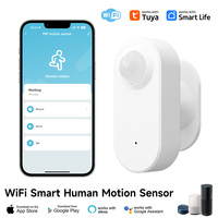 Tuya 360 Rotatian WiFi PIR Motion Sensor Smart Home Human Body Infrared Detector Security Smart Life Work With Alexa Google Home