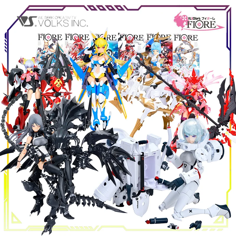

VOLKS Original VLOCKer's FIORE Series Dragon Blood Tree&Nebula Anime Action Figure Assembly Model Toys Model Gifts for Boys