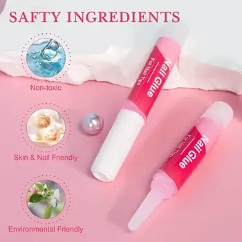 8 best sales Keo dán móng tay - №1