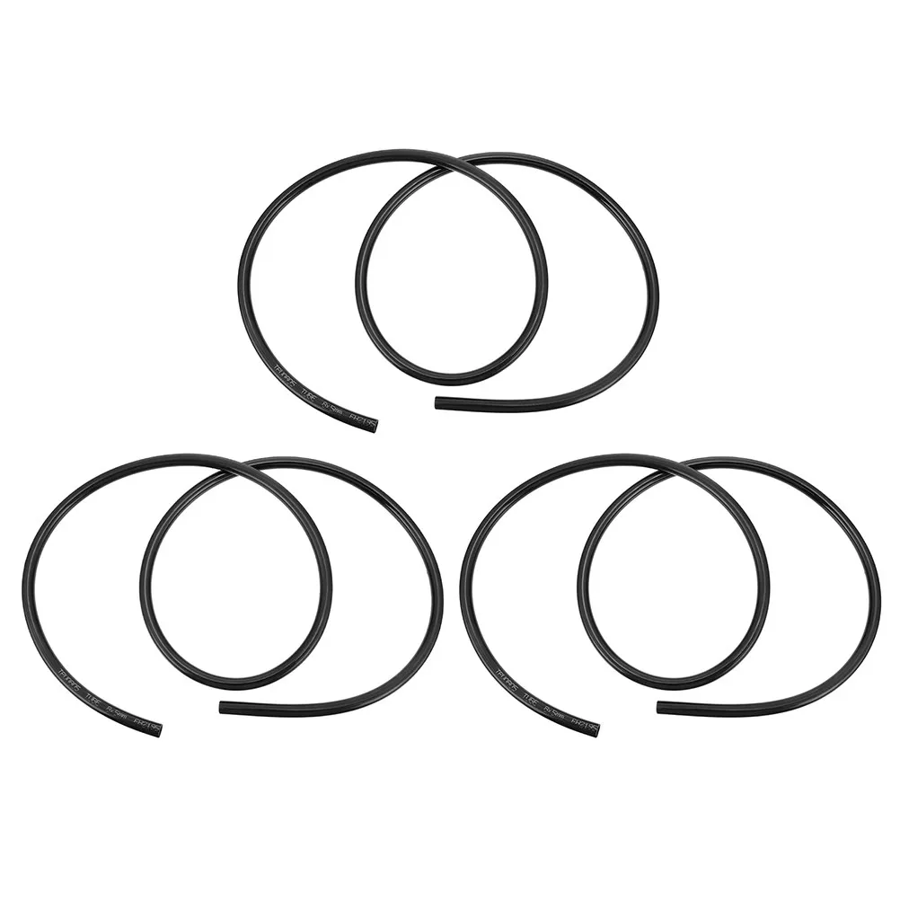 3Pcs Black Fuel Hos…
