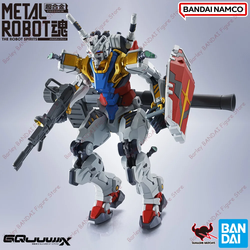 オリジナル在庫あり バンダイ 機動戦士ガンダム GQuuuuuuX メタルロボットスピリッツ サイドMS ホワイトガンダム 可動式メカモデル玩具ギフト