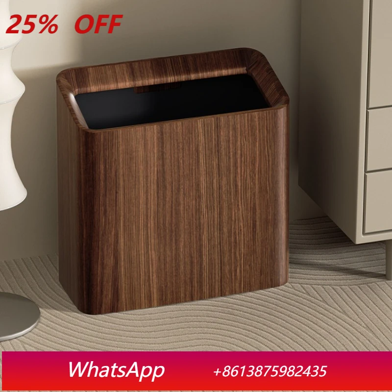 

Мусорный бак LTT Nordic, двухслойный, для дома, простой, креативный, квадратный, в форме тубуса.