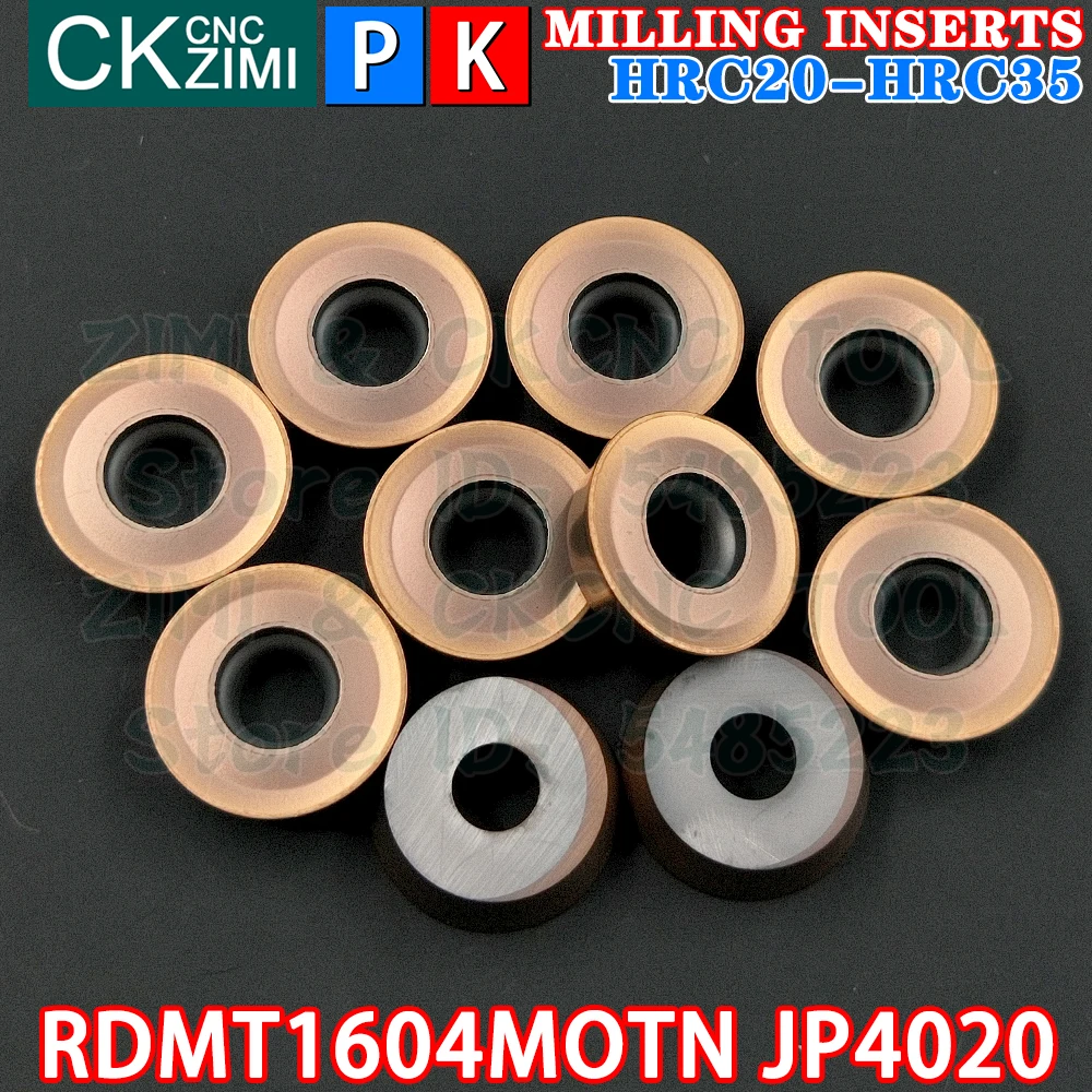 RDMT1604MOTN JP4020 RDMT 1604 MOTN JP4020 คาร์ไบด์เครื่องกัด Indexable มิลลิ่ง CNC เครื่องมือสำหรับสแตนเลส